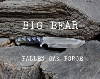 FOF "Big Bear" full tang camp and survival knife
