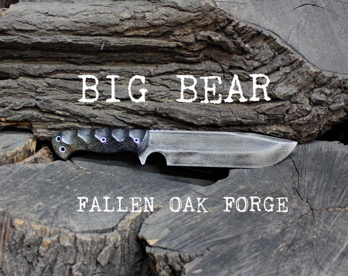FOF "Big Bear" full tang camp and survival knife