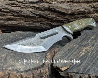 Handcrafted Fallen Oak Forge FOF "Cerberus"