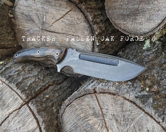 Hand Forged full tang camping knife "Tracker"