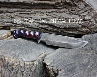 FOF "Big Bear" full tang camp and survival knife