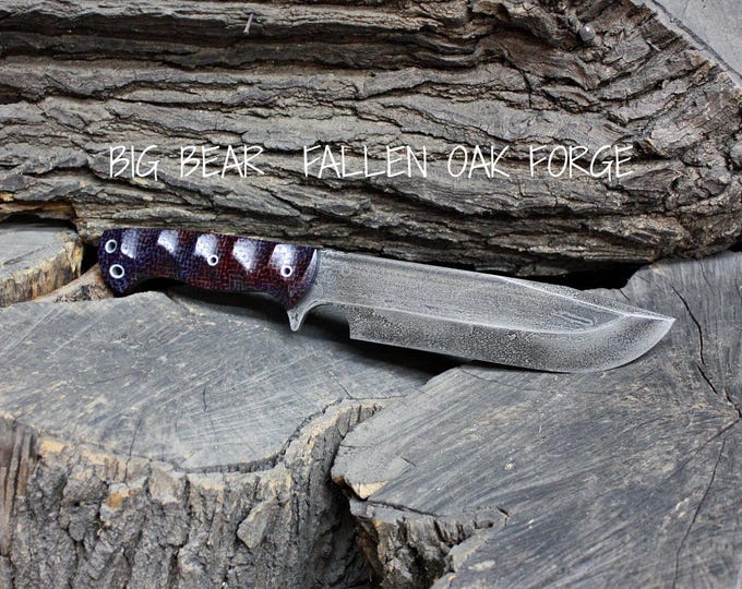 FOF "Big Bear" full tang camp and survival knife