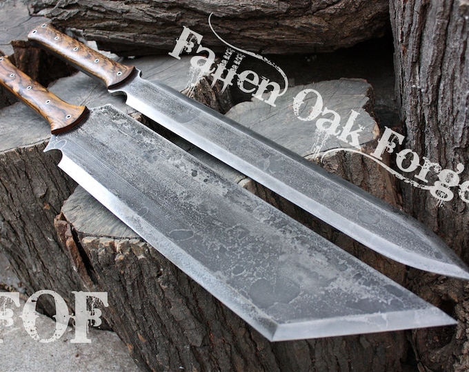 Not for a blade custom sheath listing only for Fallen Oak Forge machetes, swords, axes, kukris, tactical, hunting and survival knives