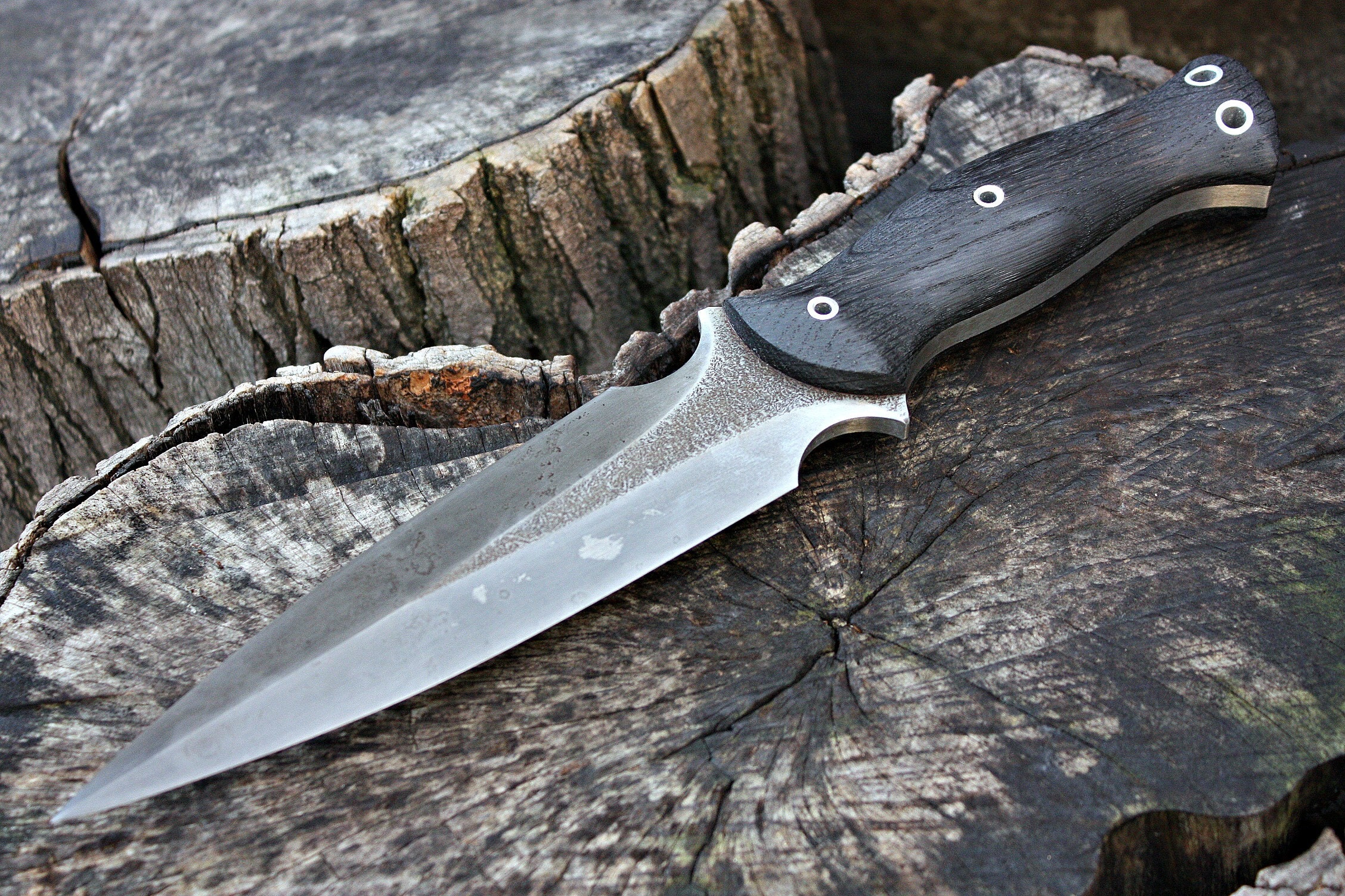 Handcrafted knife FOF Corso tactical full tang survival blade