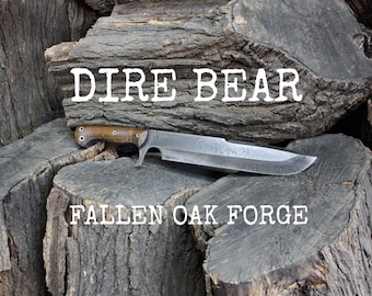 FOF "Dire Bear" full tang knife