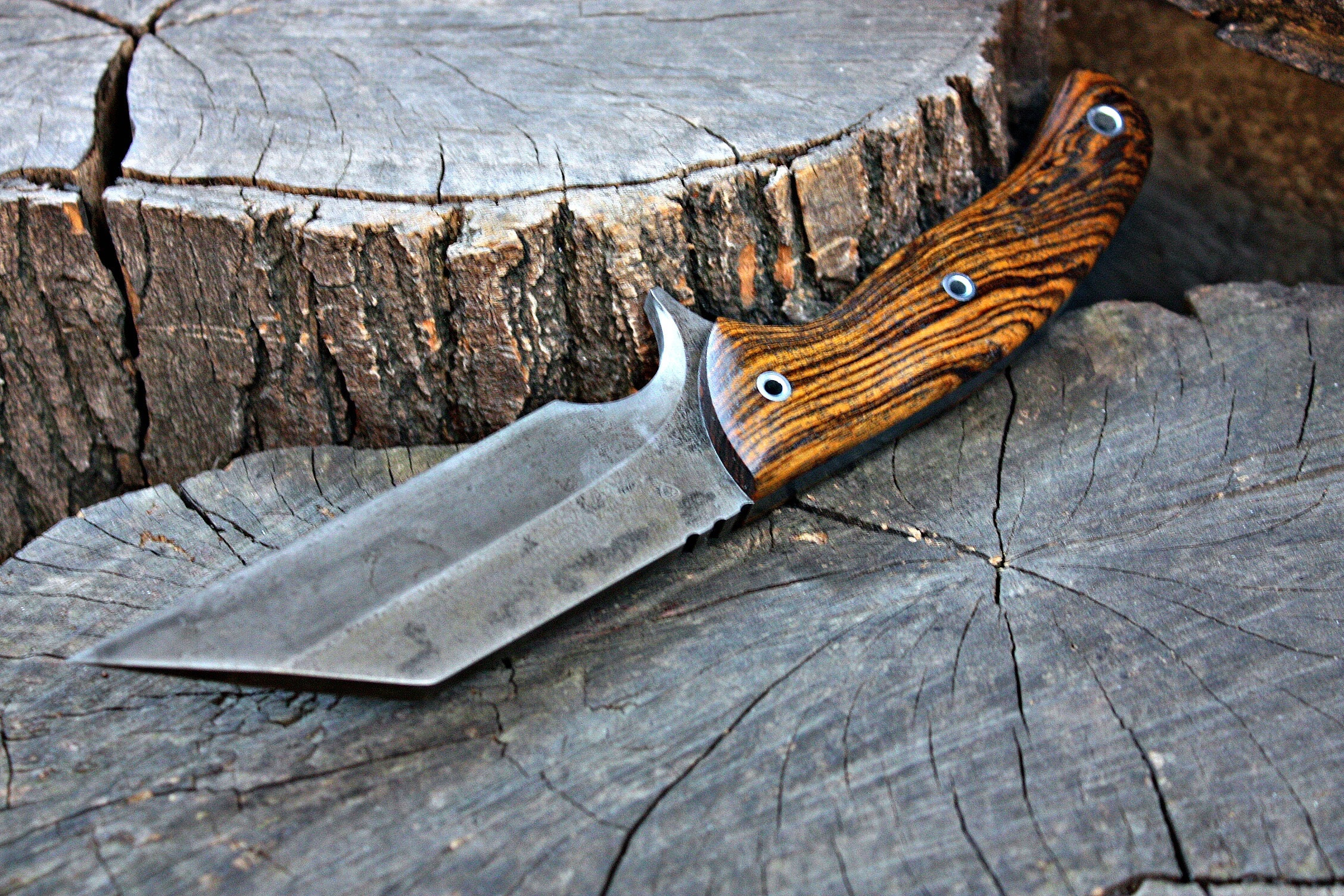 Handmade FOF Seaxy mod working, hunting and survival knife