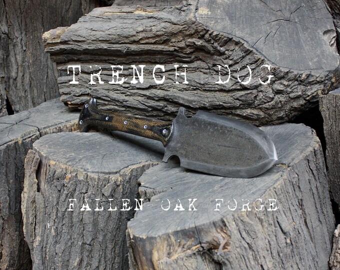 Handcrafted USA made Trench Dog