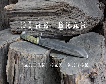 FOF "Dire Bear" full tang knife