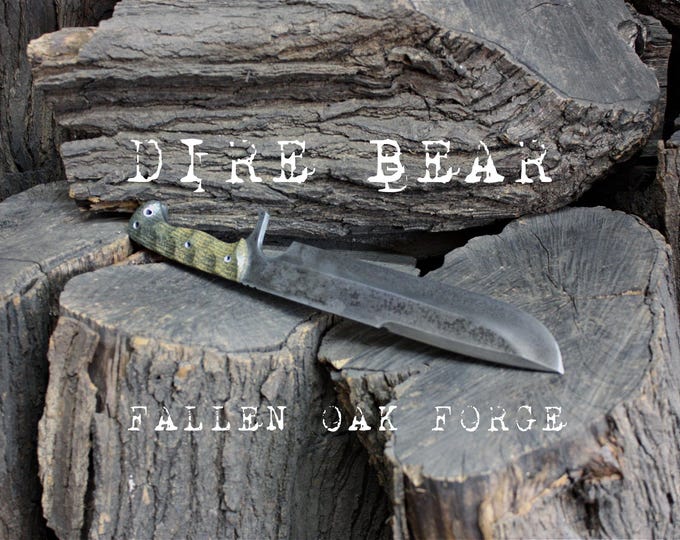 FOF "Dire Bear" full tang knife