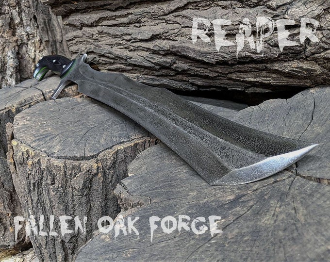 Handcrafted Fallen Oak Forge FOF "Reaper" full tang blade