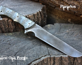 Handcrafted FOF "Paradox" full tang tactical and survival blade.