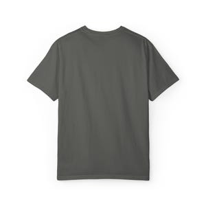 Script Embroidered Tee | Minimalist Positive Affirmation T-shirt | Monochromatic Comfort Colors T image 14