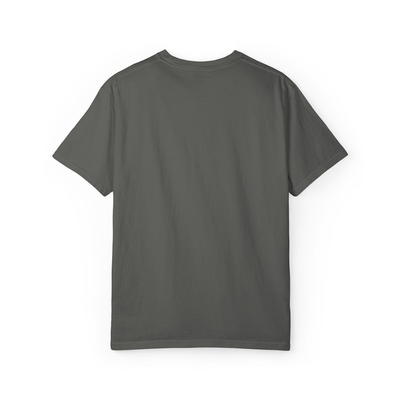Script Embroidered Tee | Minimalist Positive Affirmation T-shirt | Monochromatic Comfort Colors T image 14