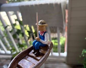 Fisherman Incense Holder
