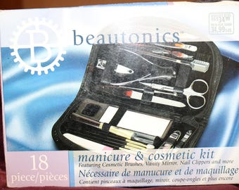 Conjunto de manicure unissex Beautonics com 18 peças