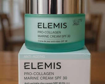 ELEMIS Pro-Collagen Marine Cream SPF 30 PA+++ | Anti-Aging Day Cream | Firming Moisturizer | Hydrating Face Cream | Fine Line & Wrinkle Care