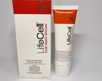 LifeCell Anti-Aging Treatment Cream 75ml | Advanced Wrinkle Care | Firming & Hydrating Face Moisturizer