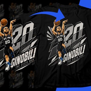 NBA スパーズ ジノビリ XL 黒ジャージ Manu ginobili jersey - Etsy 日本