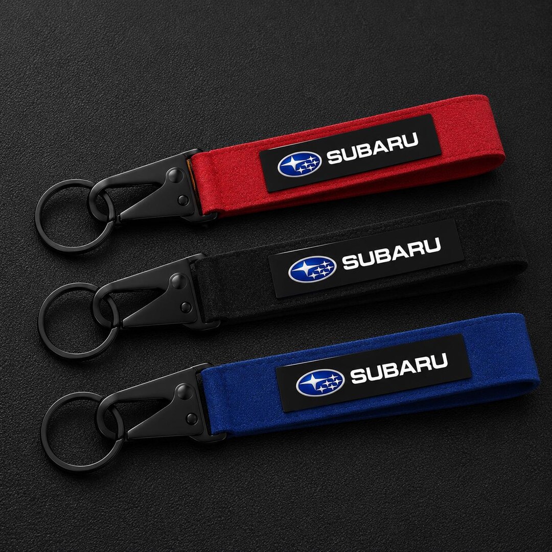 Subaru Logo S Line Keychain – Premium Nylon Keyring –subaru Car ...