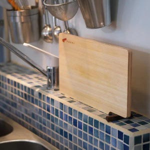Japanese Hinoki Wood Cutting Board | Knife Safe Wooden Prep Board | Sushi & Chef Kitchen Essential | Artisan Wooden Chopping Block