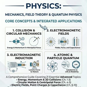 A-Level Physics Study Note for Mechanics, Field and Quantum Physics (PDF Version)