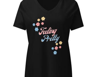 Women’s Feeling Pretty relaxed v-neck t-shirt