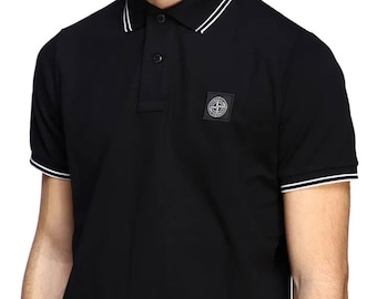 Men Casual Stone island Tee | Designer Inspired Short Sleeve Shirt | Unisex Fashion Shirt