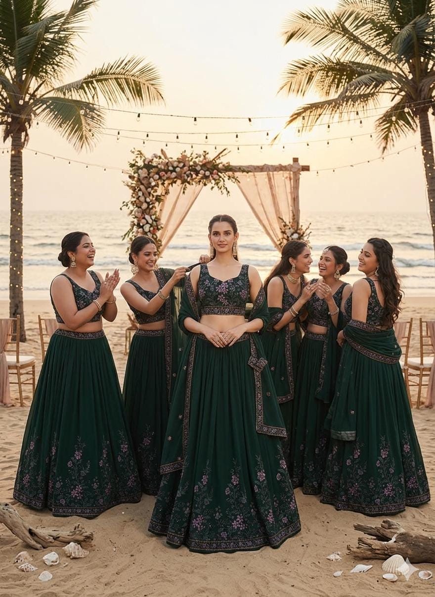 mehndi dress for bridesmaid Luxury Emerald Green Mehndi Outfit Henna Dress 40