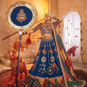 garba dress design Skirt Modern Garba Dress Special Designer Ghagra Choli Lehenga Skirt For Women Gujarati Garba Dress Garb