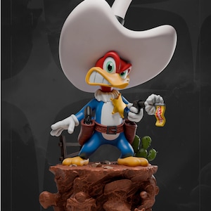 Woody Woodpecker Figurine - Etsy
