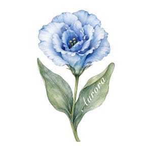 Personalized Wedding Place Cards,Custom Elegant Name Tags,Botanical Reception Table Decor,Floral Name Seating Cards