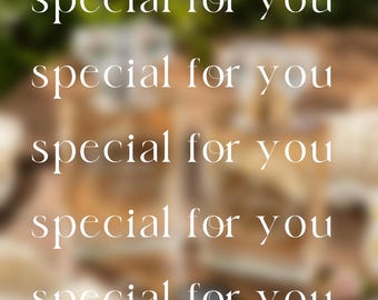 special for you