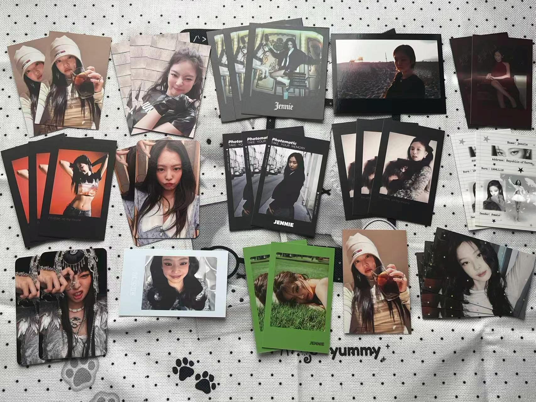 Jennie Official Photocards - Etsy
