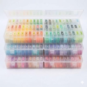 221 Colors Fuse Beads Kit | 2.6mm Pre-Sorted Craft Beads (Bottle Storage)