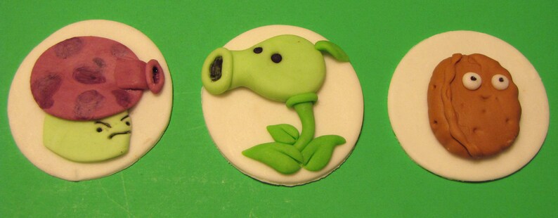 Plants vs Zombies Cupcake Toppers image 4