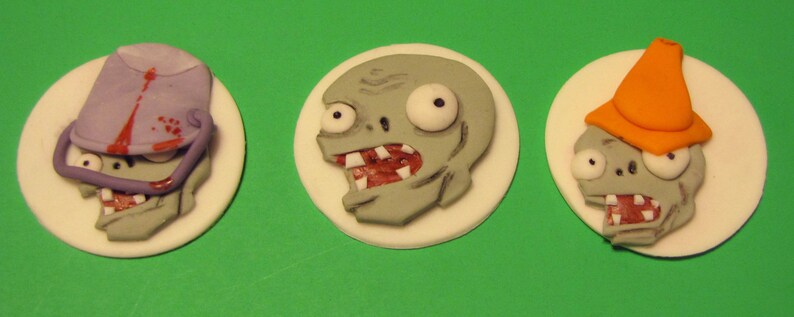 Plants Vs Zombies Cupcake Toppers - Etsy