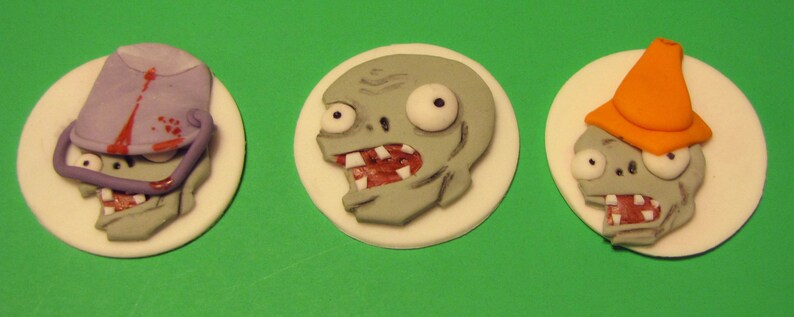 Plants vs Zombies Cupcake Toppers image 5