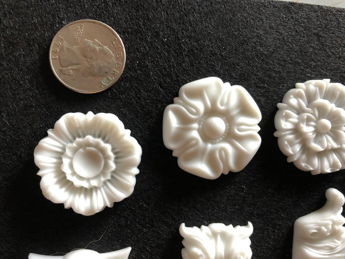 Resin Tile Appliques/furniture Embellishments Etsy