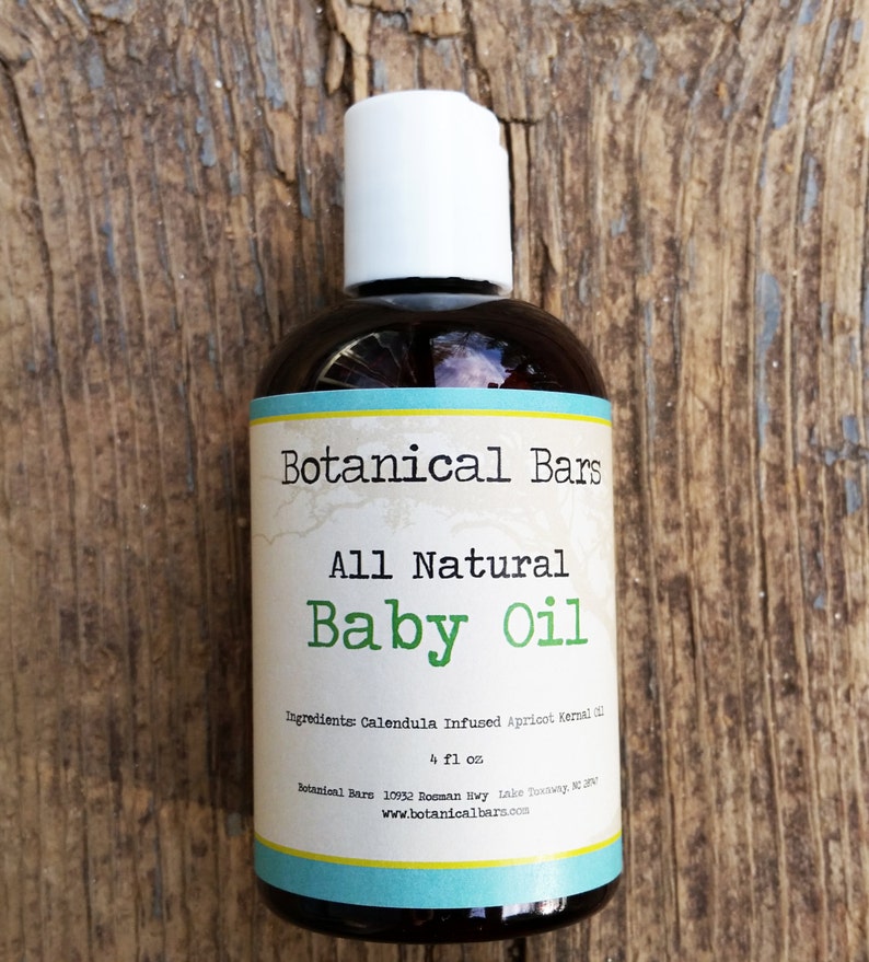 All Natural Baby Oil 4oz Bottle Baby Massage Oil Baby Etsy