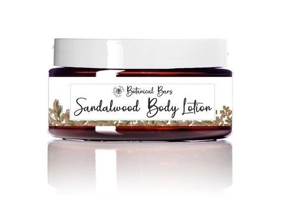 Sandalwood 4oz Body Lotion - Paraben Free Lotion - Men's Lotion - Mens Stocking Stuffers