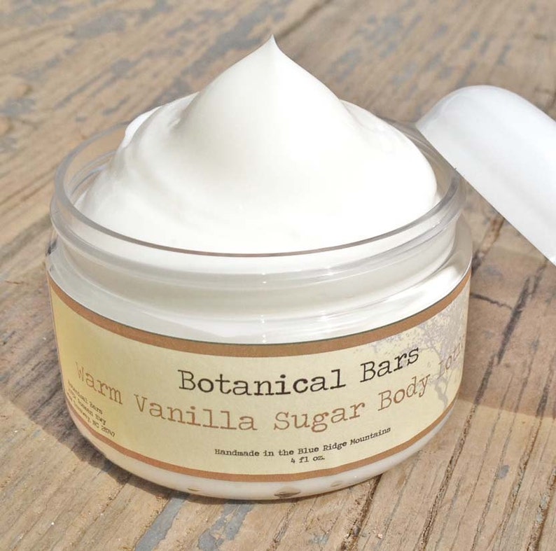 Warm Vanilla Sugar Body Lotion Paraben Free Lotion | Etsy