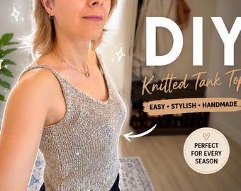 Silk & Sequin Tank Top