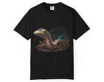 Maglietta Railwyrm, Maglietta Drago Treno Proiettile Giapponese, Arte Fantasy Shinkansen, Regalo per Appassionati di Ferrovie, T-shirt Grafica Ispirata al Giappone, FLUXFORM
