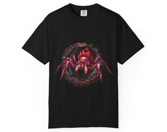 Maglietta con grafica del ragno Spinel Birdeater / Abbigliamento fantascientifico con tarantola fantasy