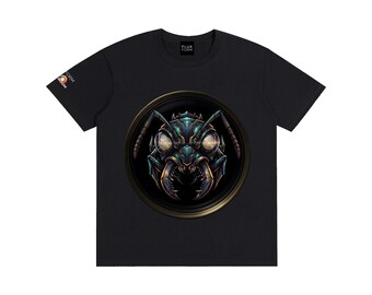 Buitenaardse dreiging? Ant Horror T-shirt, Surrealistische perspectiefkunst, Psychologisch horror T-shirt (100% katoen)