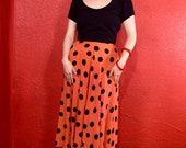 1940s Peck and Peck Polka Dot Dress