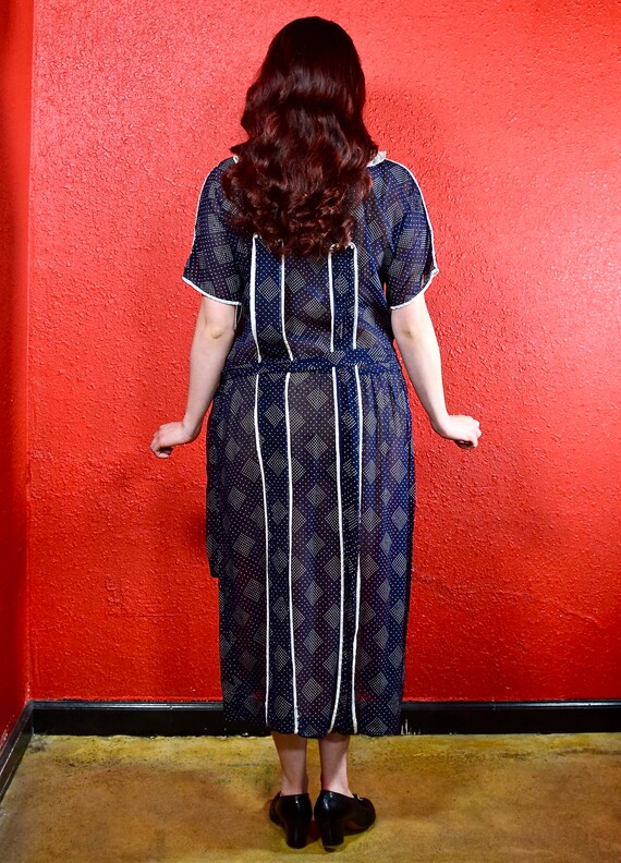 Lace & swiss dot dress chelsea28 discount