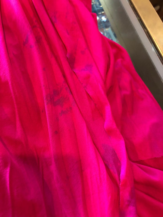 Donna Karan Draped Stretch-jersey Dress in Red