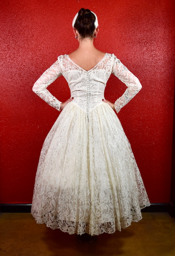 Strapless Ballerina Style Tulle Tea Length Wedding Dress