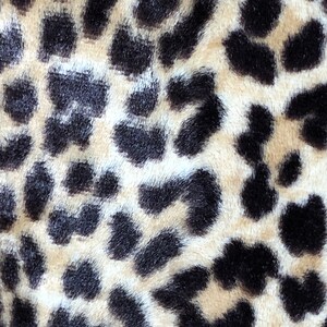1960s Leopard Print Faux Fur Vest image 3